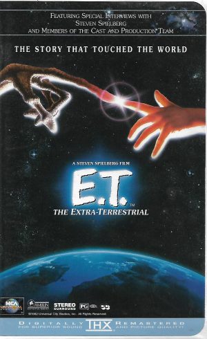 E.T. VHS Tape (used Good Condition)