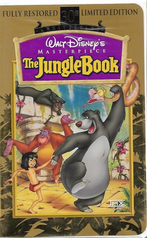 The Jungle Book VHS Tape (Used In Good Condition)
