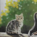 Hard Back Book If We Were Born Cats By Marion Bauer